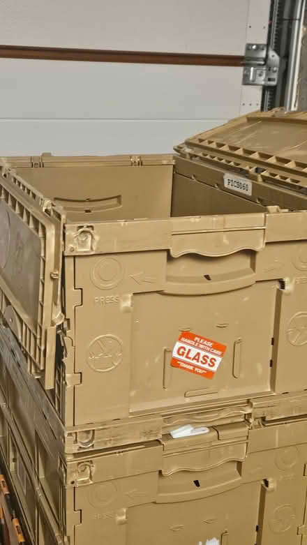Photo of free Clam lid boxes (Longtown. Carlisle) #2