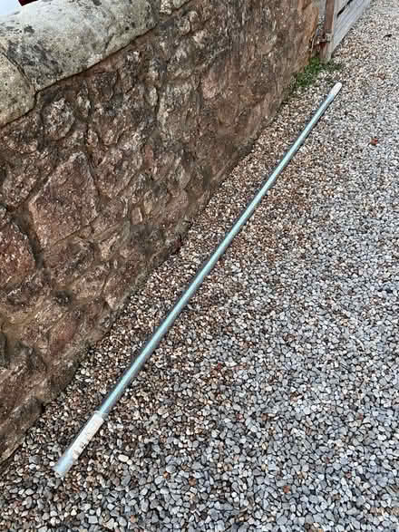Photo of free Steel pole - 3m long, 5cm diameter (Hurst Green BB7) #1