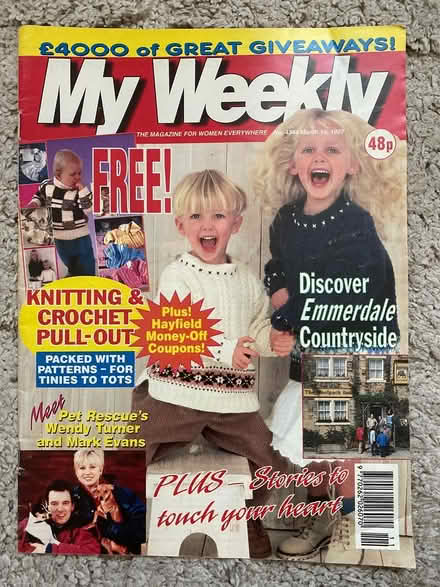 Photo of free My Weekly Magazine from 1997 (Cheltenham Fairview GL52) #1