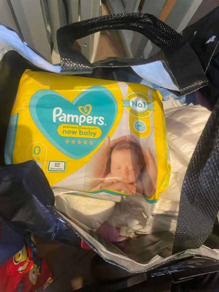Photo of free Size 0 pampers and pads (NW11) #1
