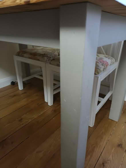 Photo of free Pine dining table (Burwell OX28) #4