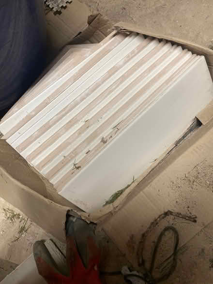 Photo of free White tiles (Whiteshill GL6) #1