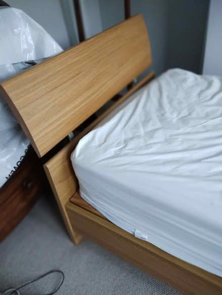 Photo of free Single bed, euro, sloping headboard (Walcot) #2