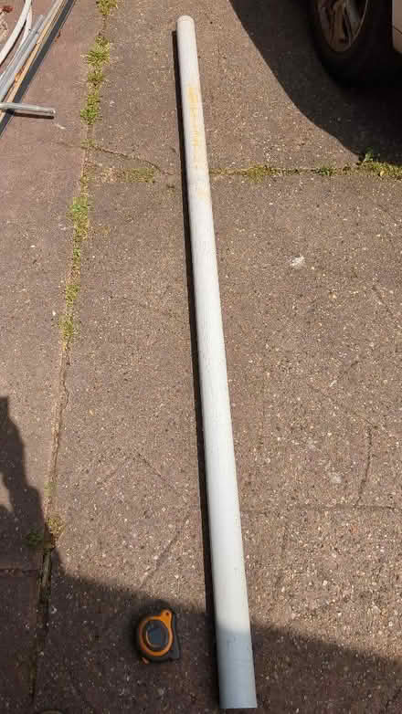 Photo of free White downpipe 68mm diameter (Great Yarmouth NR30) #1