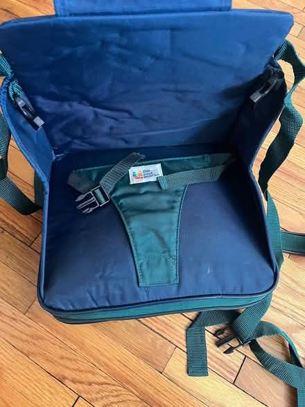 Photo of free booster seat, stroller cover (Chelsea) #1