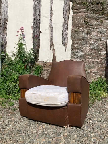 Photo of free Original 1940/50s Utility Armchair (Presteigne LD8) #1