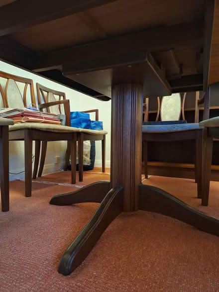 Photo of free Extending dining table and chairs (SK9) #2