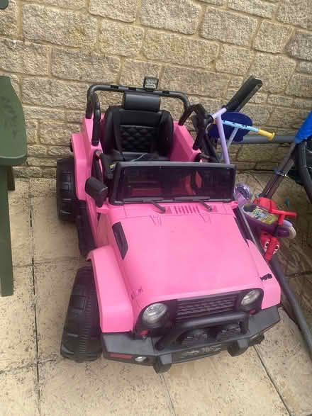 Photo of free Large electric jeep (Bath) #1