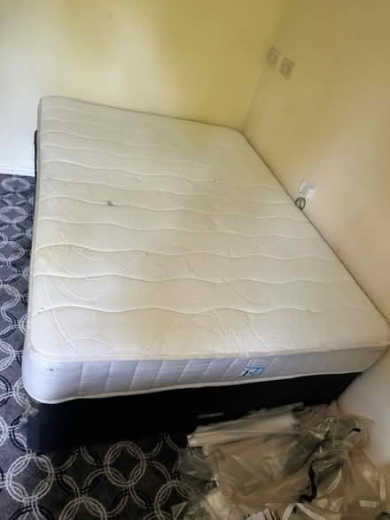 Photo of free double divan bed and mattress (Werrington PE4) #2