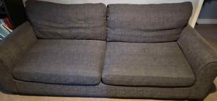 Photo of free Grey 4 seater sofa (Clewer New Town SL4) #1