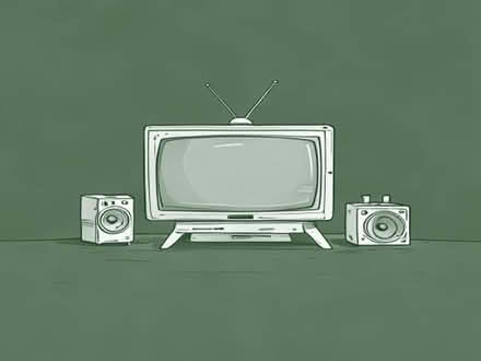 Photo of free Tv 2 dvd players 2 speakers (Wyken CV2) #1