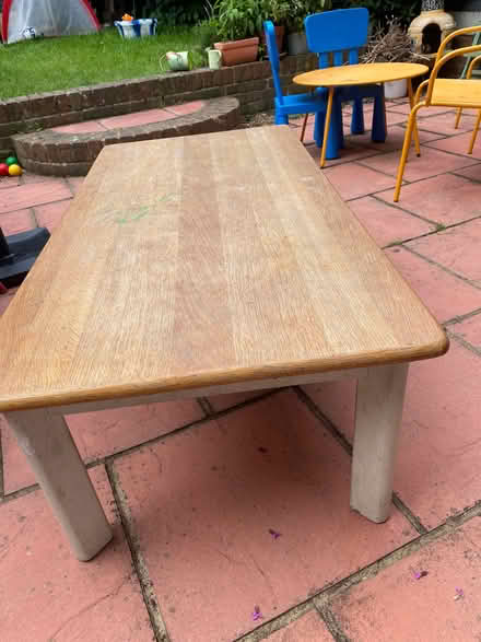 Photo of free Large solid wood coffee table (Sydenham SE26) #3
