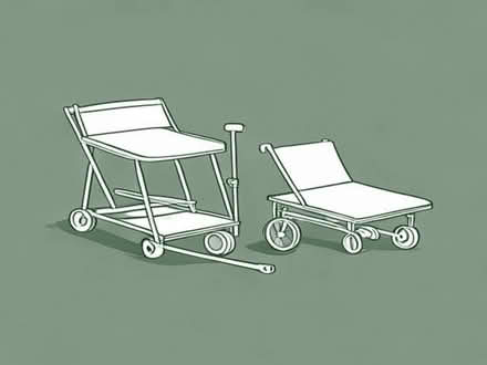 Photo of free 2 Zimmer frames; one walker trolley (Notting Hill Gate W2) #1