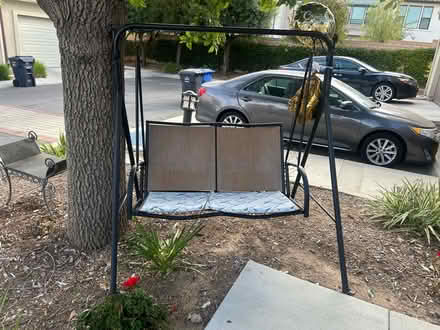 Photo of free Outdoor patio swing 2 seats (1463 E Los Angeles, Simi) #1