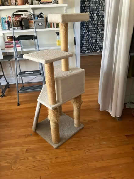 Photo of free Sturdy but ugly cat tree (Ravenswood) #2