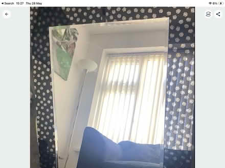 Photo of free Glass wall mirror (Upton CH49) #1