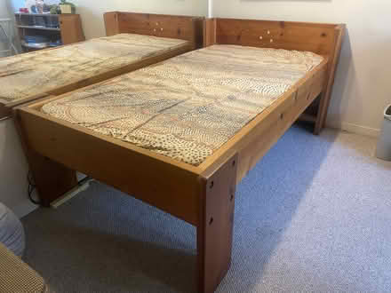 Photo of free Wood Twin Bed (Lower Piedmont near Grand Ave.) #2