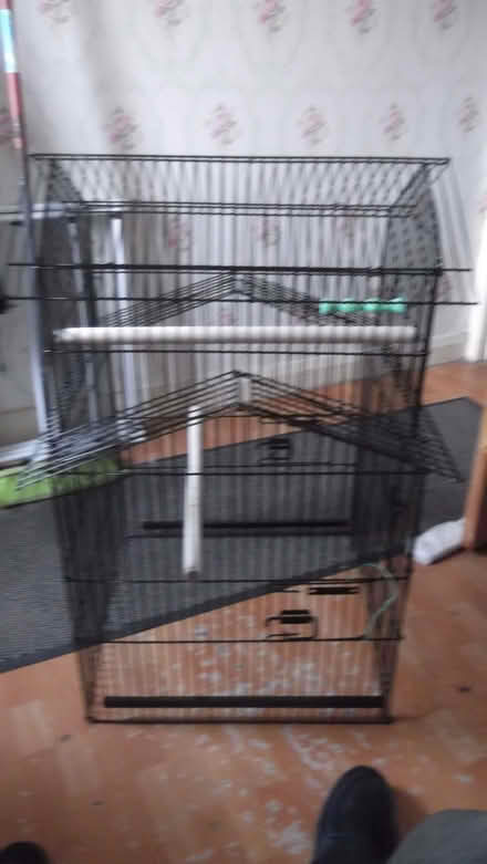 Photo of free large bird cage (Llanfair Caereinion SY21) #1