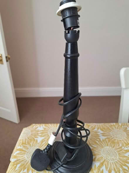 Photo of free Black lamp base (Royal Leamington Spa CV32) #1