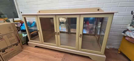 Photo of free Glass door display cabinet (Heath Hayes WS12) #1
