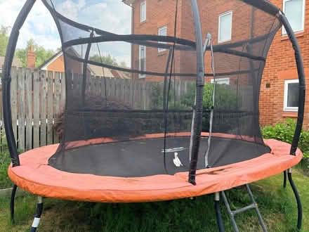 Photo of free 9 x 13ft oval trampoline (Droylsden M34) #4