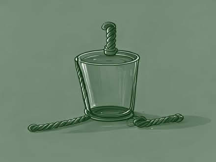 Photo of Glass scraper, black or grey marine rope, black rustoleum (Chiswick W4) #1