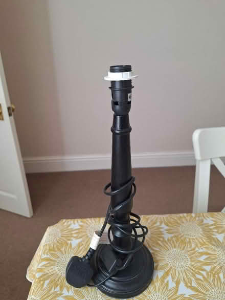 Photo of free Black lamp base (Royal Leamington Spa CV32) #2