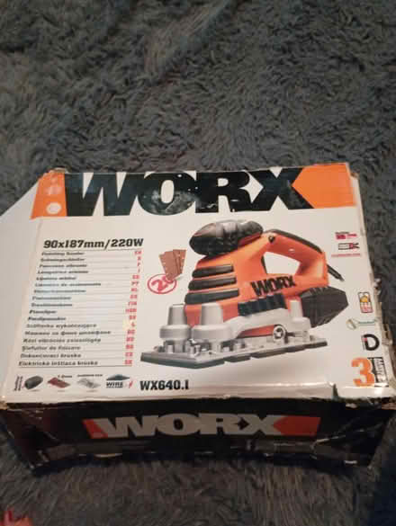 Photo of free Electric sander (North hill highgate n6 4ed) #1