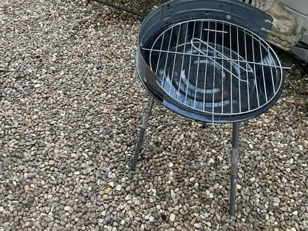 Photo of free Small metal BBQ and stand (Ballyfinaghy BT10) #3