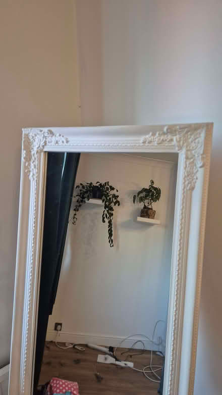 Photo of free Cute Full Length Mirror in White (Ardleigh Green RM11) #2