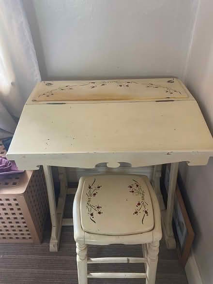 Photo of free Old school desk (Worcester WR1) #3