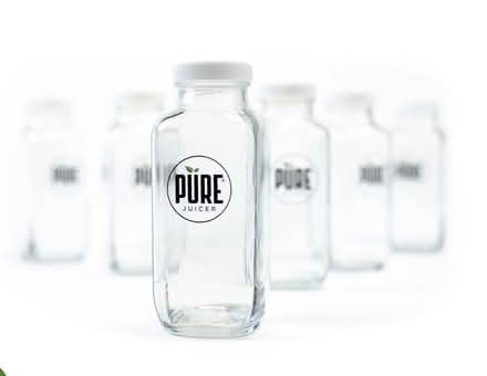 Photo of free Pure Juicer Glass Jars/Bottles 12 (Fair Oaks x Tasman) #1
