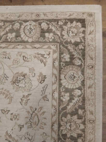 Photo of free Cream and light brown Patterned Rug (Blossomfield B91) #2