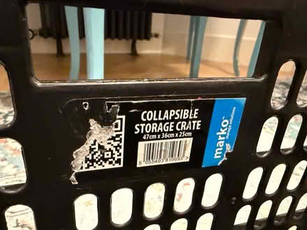 Photo of free Collapsible Storage crate (Clapton E5) #3