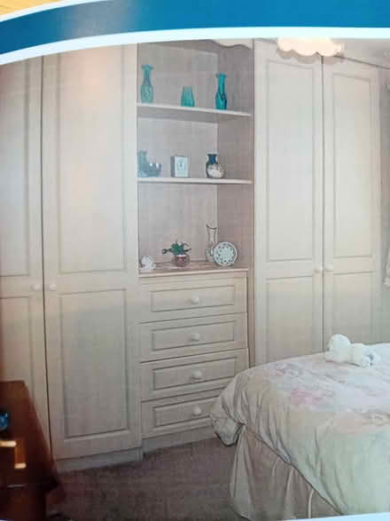 Photo of free Dismantled fitted wardrobes cream with all accessories (Garstang PR3) #1