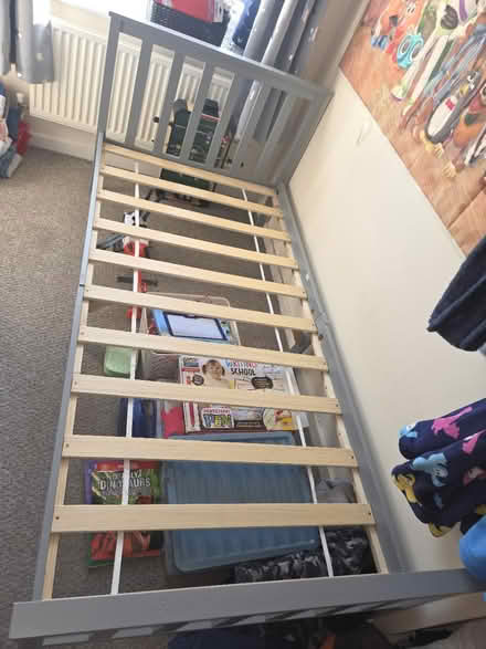 Photo of free Wooden single bed (Great Leighs CM3) #1