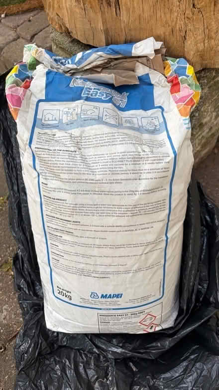 Photo of free Mapei Floor Tile adhesive (Palmers Green N14) #2