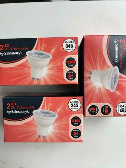 Photo of free 3x2 GU10 LED light bulbs (The Meadows, Notts) #1