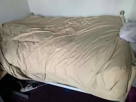 Photo of free Double futon mattress with removable covers (Handsacre WS15) #1