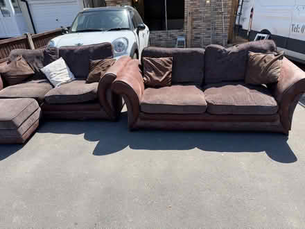 Photo of free 2 x 3 seater DFS sofas (Hornchurch RM11) #2