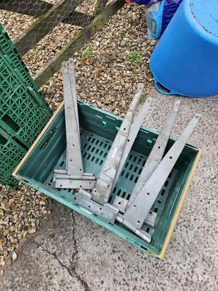 Photo of free Giant door hinges (Frome BA11) #1