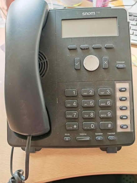 Photo of free Snom 710 VoIP deskphone (Great Sutton CH66) #1