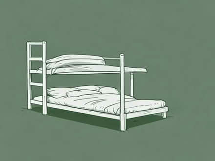 Photo of Double bunk bed with (Bromham Road MK40) #1