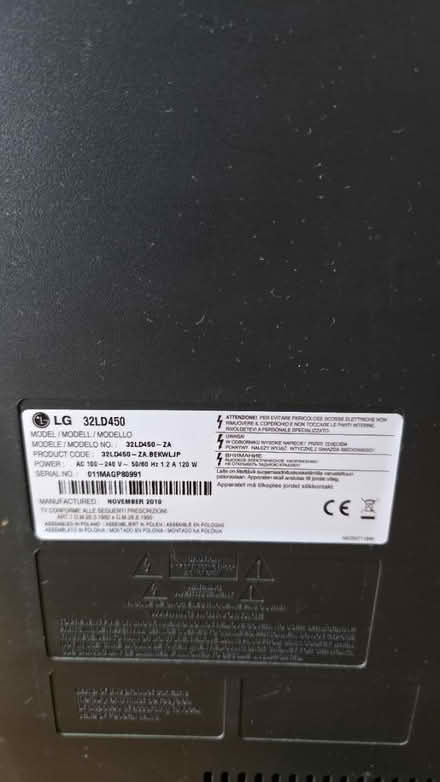 Photo of free LG tv (Slough SL13RP) #4