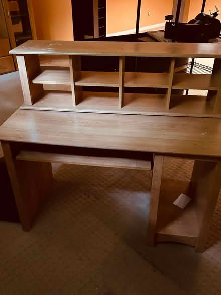 Photo of free office desk with matching cabinet (South Laurel) #1