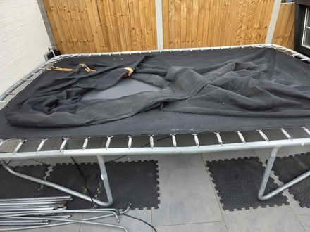 Photo of free 12' x 8' PowerPro trampoline spares (Brentwood CM13) #1