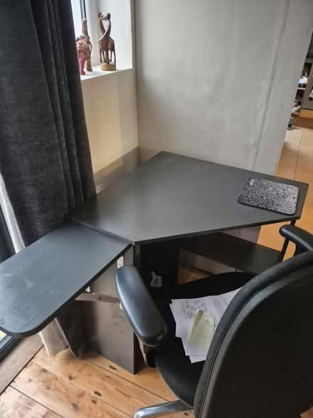 Photo of free Office Ikea desk and chair (Goatstown) #1