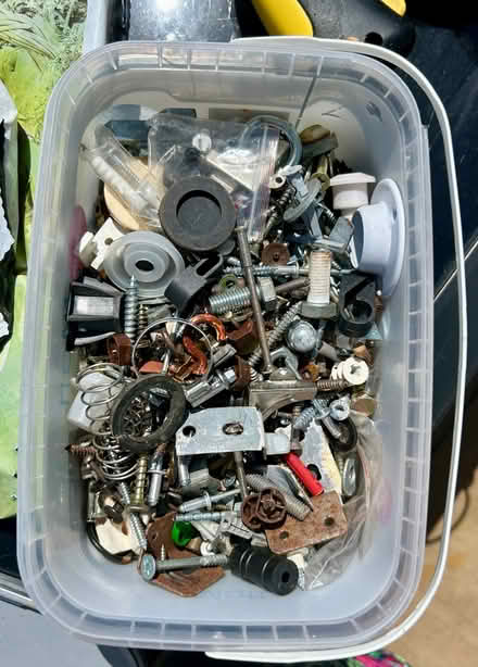 Photo of free Plastic box of random bits (Waterlooville PO7) #1