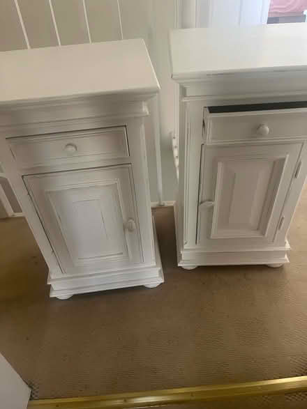 Photo of free 2 x bedside tables (Sun In The Sands Roundabout SE3) #1