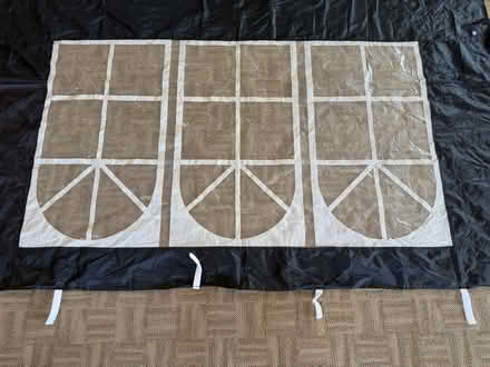 Photo of free Black nylon fabric & Velcro straps (1075 Valencia Avenue) #2